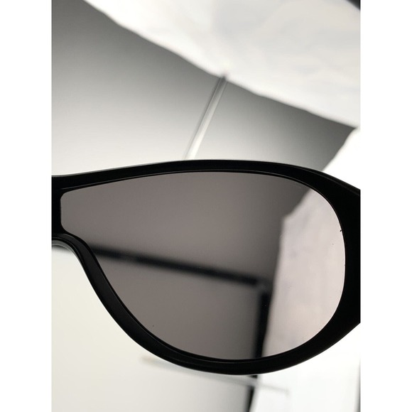 Coconuda Sunglasses mod. 4CN col. 1237 KL Black Gray Shield Italy Vintage NOS main image 7